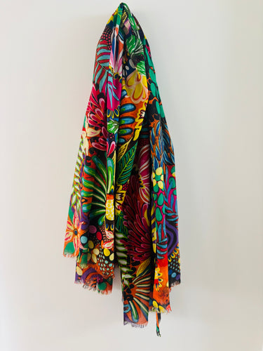 Floral Garden Scarf