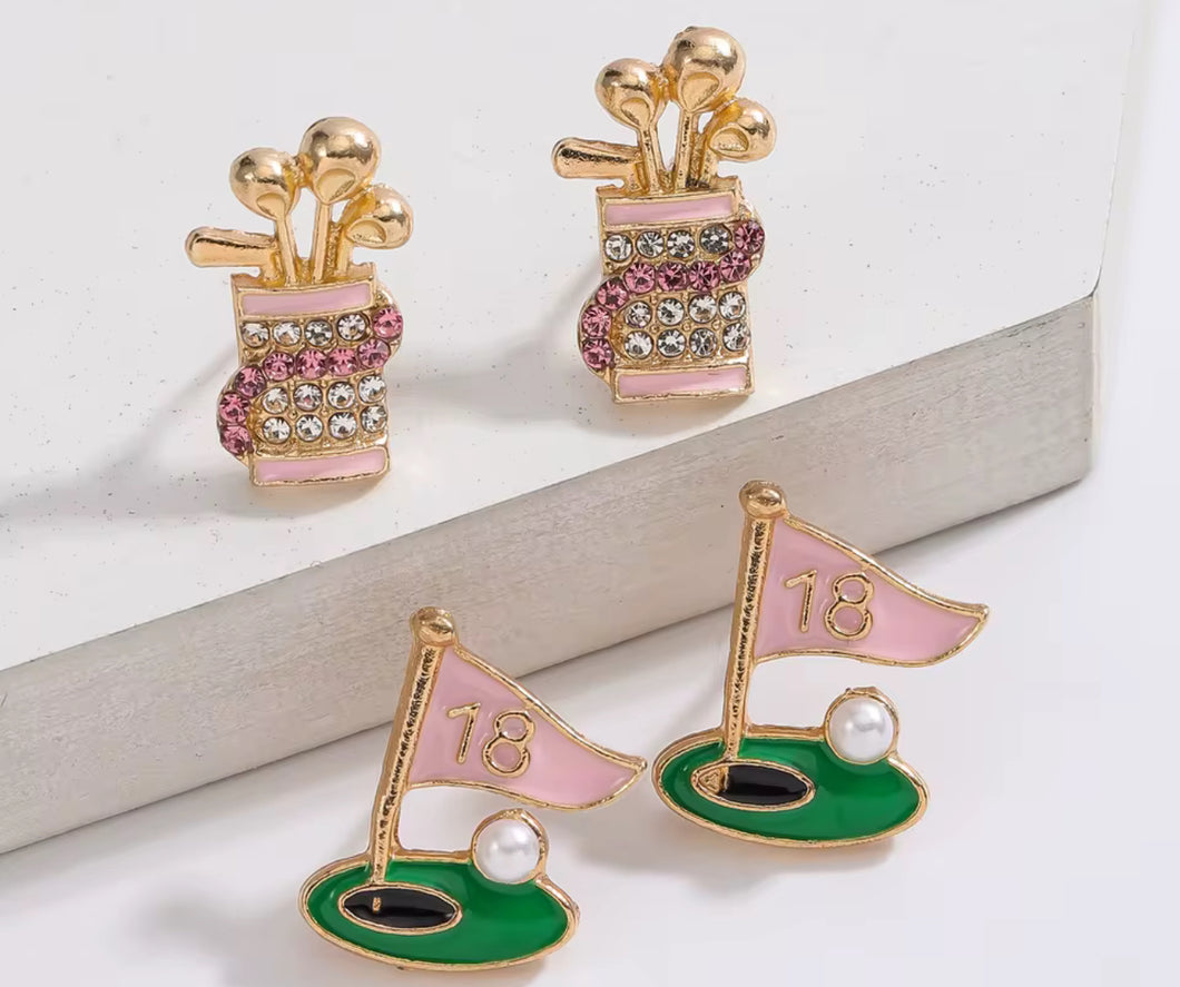 ‘Golf’ Earrings