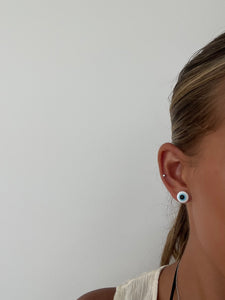 ‘Sophie’ Evil Eye Stud Earrings