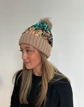 Load image into Gallery viewer, ‘Bec’ Sequinned Beanies