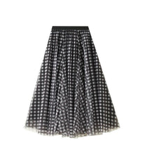 Load image into Gallery viewer, ‘Willa&#39; Gingham Tulle Skirt