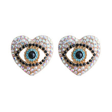 Load image into Gallery viewer, ‘Sloane’ Evil Eye Earrings