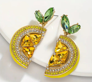 ‘Lemon Cocktail’ Earrings