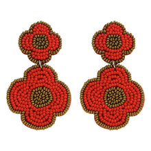 Load image into Gallery viewer, ‘Beaded Bloom’ Earrings
