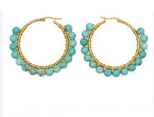 ‘Avery’ Hoop Earrings