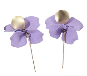 'Jules’ Flower Earrings