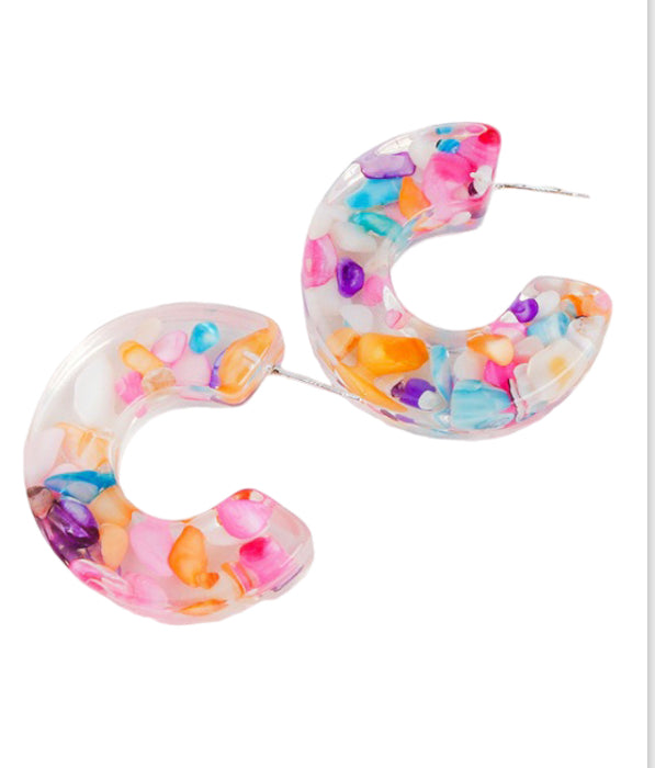 'Confetti’ Hoops