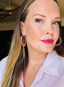 ‘Avery’ Hoop Earrings