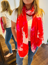 Load image into Gallery viewer, ‘Raspberry’ Scarves
