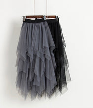Load image into Gallery viewer, &#39;Luna&#39; Tulle Skirt Blush/ Black